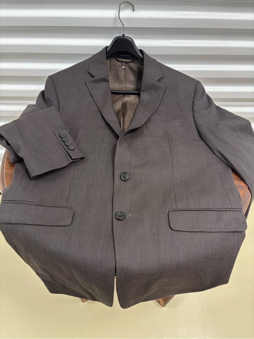 Ralph Lauren Men's Two-Button Blazer in Dark Brown